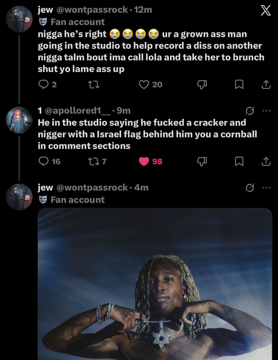 unseenopium's tweet photo. ApolloRed1 FRIESSSSSSSSS a Nine Vicious fan in his comments 😭 https://t.co/MqKwpK6CaQ