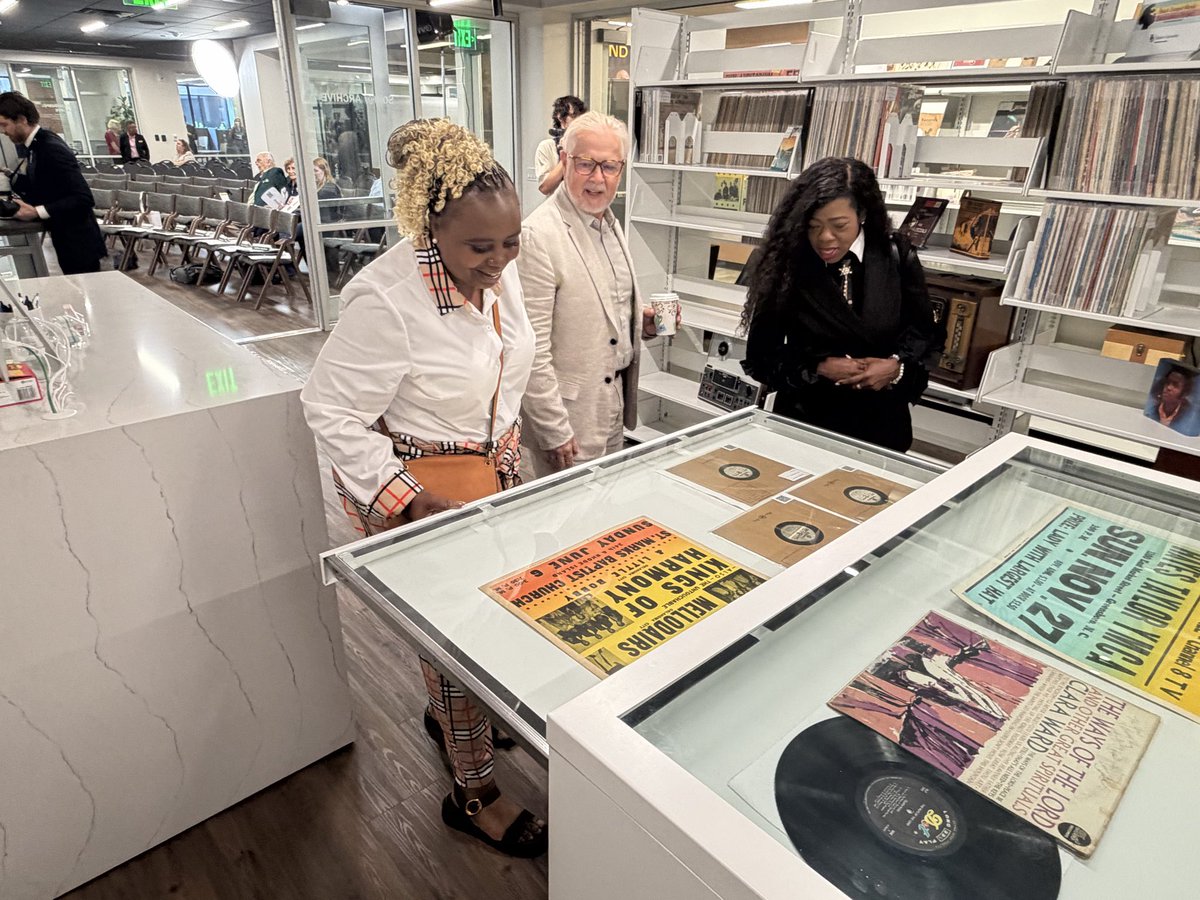 Jeffmayjr's tweet photo. Our history has a sound. 🎶
@SaaacamTx was proud to celebrate @Baylor’s expanded Black Gospel Archive and the preservation of Black Gospel music for generations to come.
Congratulations to the BGA team for protecting this extraordinary legacy!
#SAAACAM #BlackGospelArchive https://t.co/a7zxB1c29O