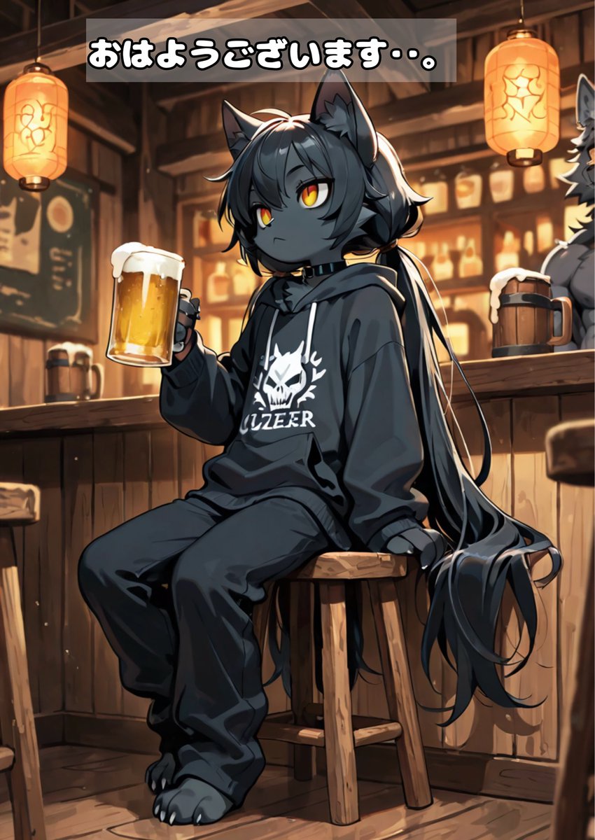 kemonmo3's tweet photo. あんず「おはようございます。雨の日はゆっくり過ごしましょう‥。」

#ケモノ　#メスケモ　#Furry  #猫耳 https://t.co/xamMZ3wpqs