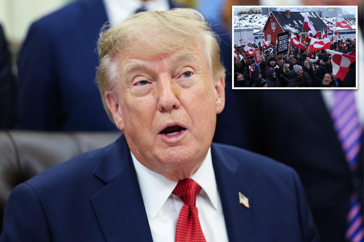nypost's tweet photo. Trump's Denmark, Greenland 'big deal' pact blocks China and Russia's bases: expert https://t.co/pljvcPfmoz https://t.co/hoAEXa0n8g