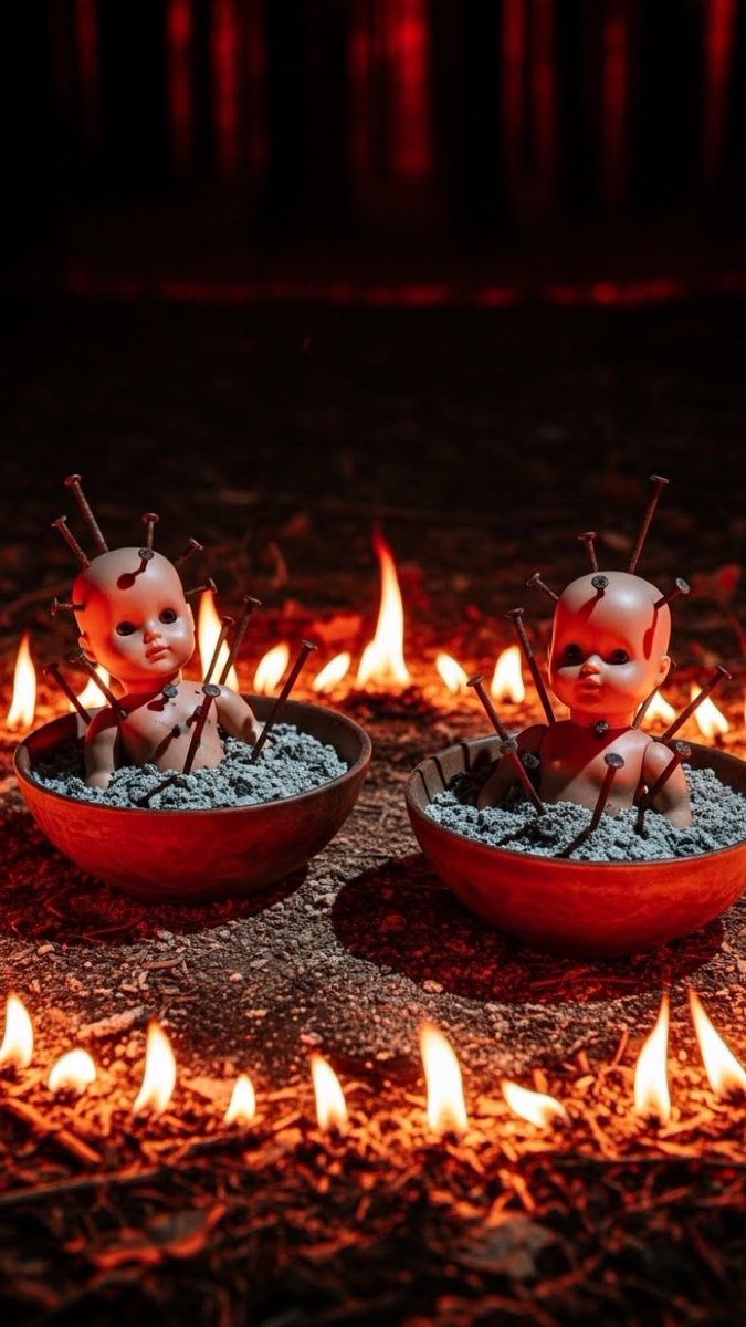 RayanBeninato's tweet photo. HAIL SATAN 👿😈
How demons possess 👿😈 https://t.co/ZKbeXjt067