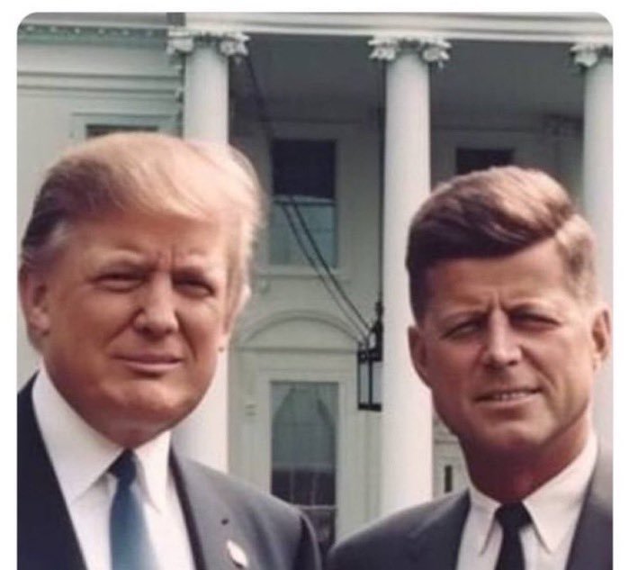 Barron_voice_'s tweet photo. THE ABSOLUTE TRUTH 💊💊

IF YOU’RE REALLY AWAKE YOU’LL ACCEPT THIS FACT.
JFK IS ALIVE AND HE’S RUNNING THIS SHIT SHOW TO EXPOSE THE DEEP STATE. HE HAS TWIN SONS, JUNIOR &amp; JACK. 

YOU HAVE NOTHING TO FEAR. 
THE ENDING WILL NOT BE FOR EVERYONE BUT
THE BEST IS YET TO COME.👊🏻

FOLLOW https://t.co/EY1h0Smkm4