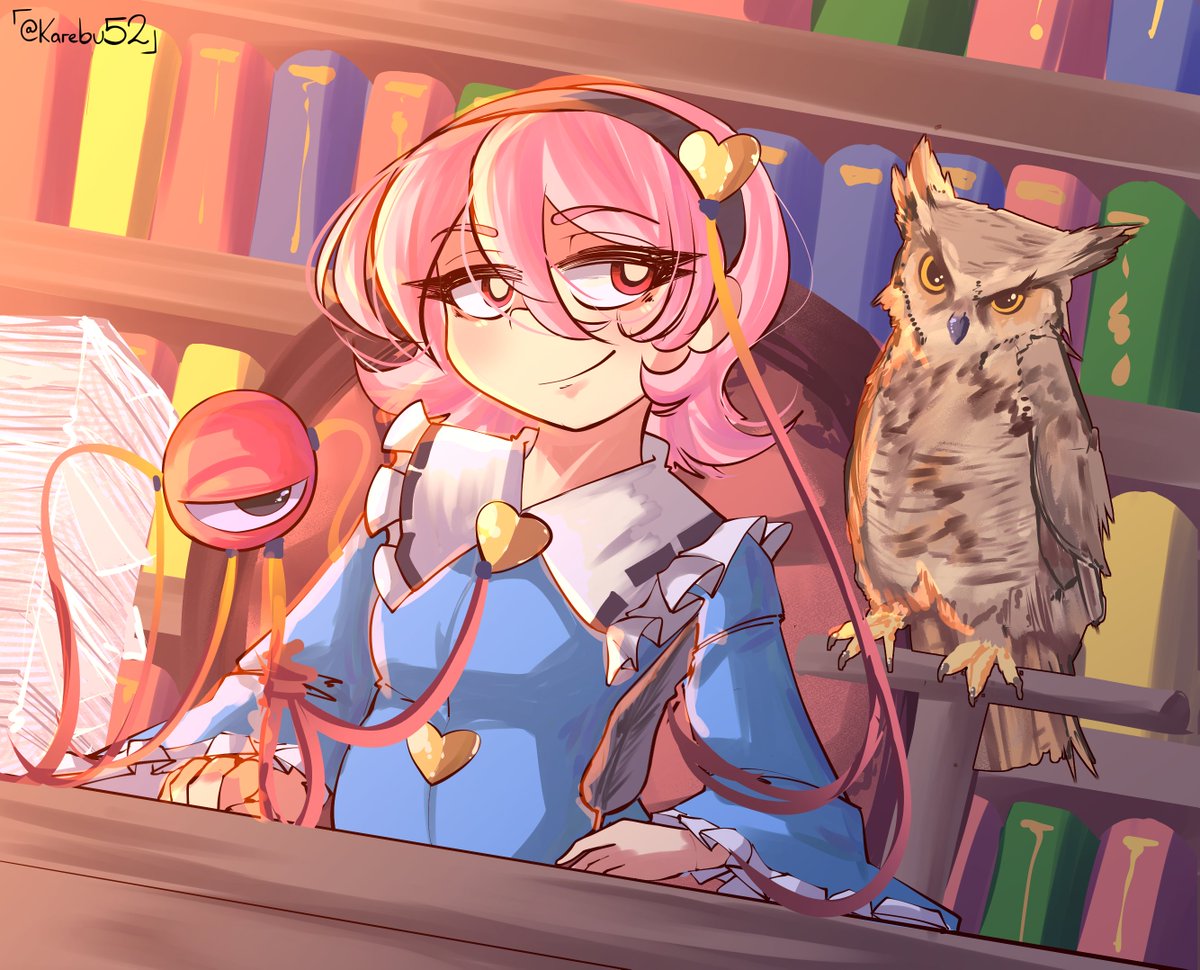 Karebu52's tweet photo. Satori new pet.

C⭕mm done!

#Touhou #東方 #touhouproject #東方Project https://t.co/GkJocNetvR