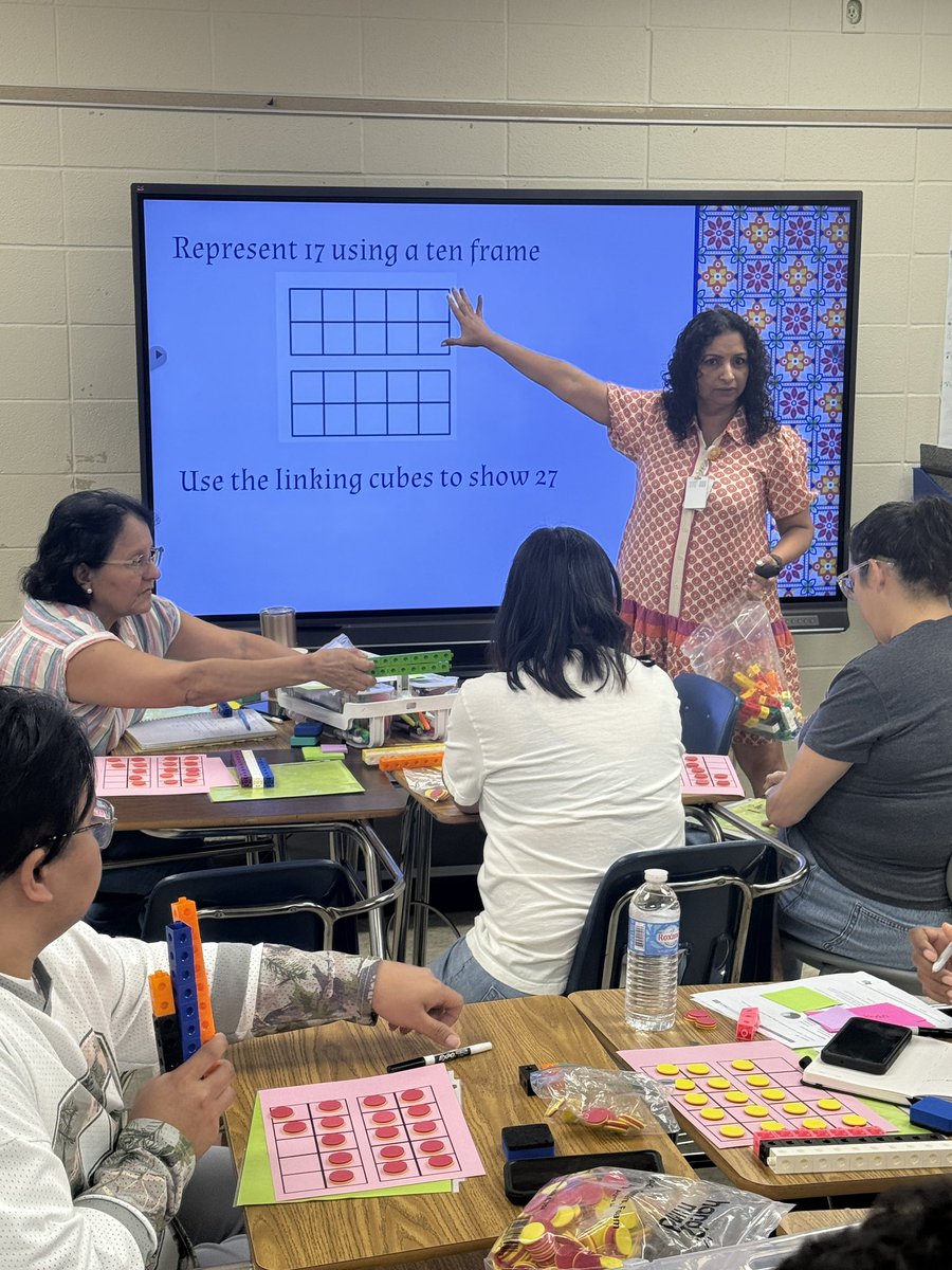 Mrssmart615's tweet photo. The last Super Saturday session focused on the vertical alignment of place value and the connection across multiple concepts! Thank you @roopasan for guiding teachers through the story of place value within Bluebonnet! 

@STARS_902 @AlexiousFreeman @DrFavy @DrLindseyWise @gforoi https://t.co/wIDDHEViie