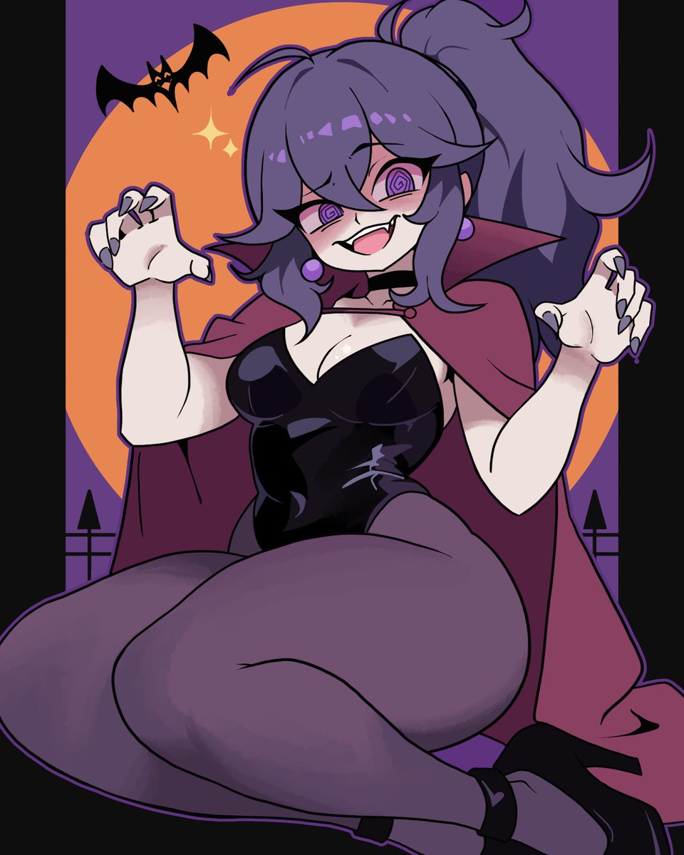 Navikyuu's tweet photo. early Halloween drawing! been wanting to draw hex maniac https://t.co/j3RXQrVQ9O