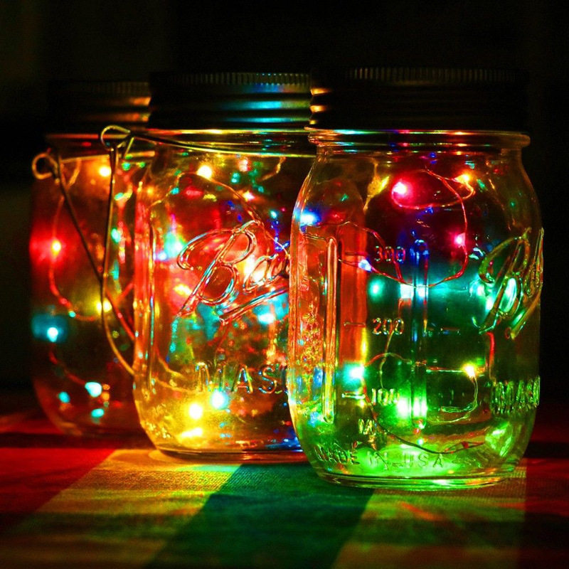 rangsoony's tweet photo. Got spare mason jars Turn 'em into cute string lights for your dorm! No fancy tools needed, just some fairy lights and a little creativity https://t.co/HvkchvOiis