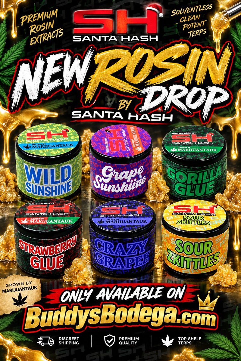 BuddysBodegaCA's tweet photo. #SantaHash @Marijuantauk https://t.co/XWBpABS8sS