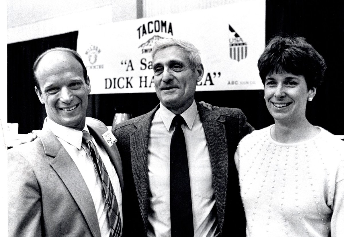 SportsMuseumTPC's tweet photo. The Tacoma-Pierce County Sports Museum would like to wish Dick Hannula a very happy 98th birthday today! Please join us in wishing Dick Hannula a very happy birthday and share any of your favorite stories or memories about him in the comments. 1/6 https://t.co/KQGtgOB2vo