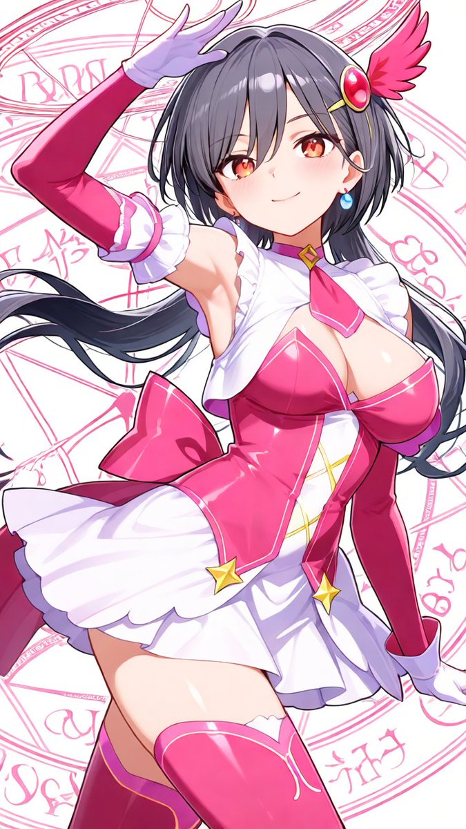 nazuna_mizutani's tweet photo. 魔法少女＠桂木泉

＃蓮ノ空女学院スクールアイドルクラブ
＃EdelNote
＃桂木泉
#PixAI https://t.co/atnmFbjY3F