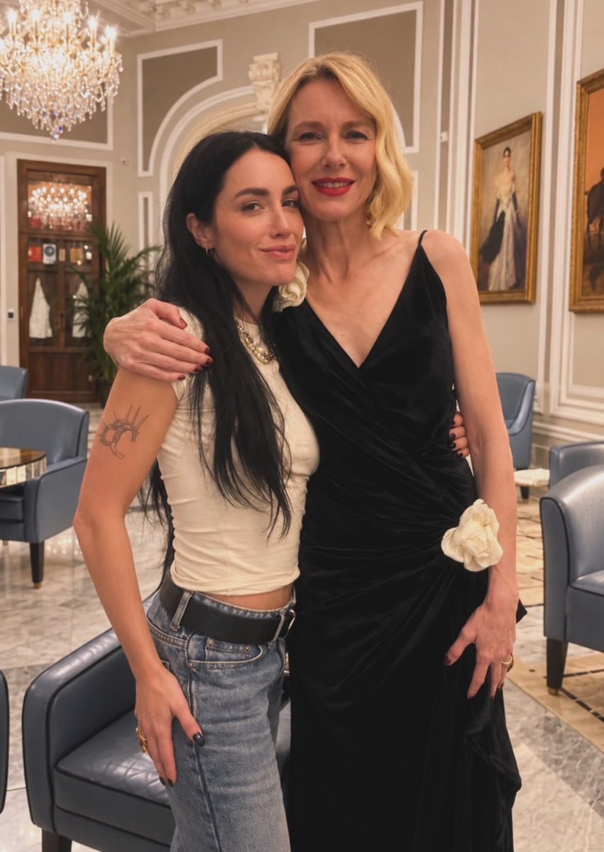 lalibydiva's tweet photo. Lali junto a la actriz Naomi Watts ❤️ https://t.co/7sO21txYOK