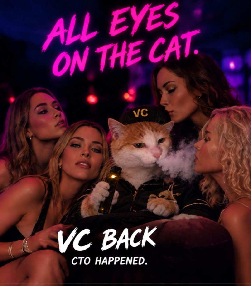 vapecatbnbcto's tweet photo. The cat is back. 

Make sure to join our CTO group chat:
https://t.co/qg9MCYBlFG https://t.co/44fJENVFVv