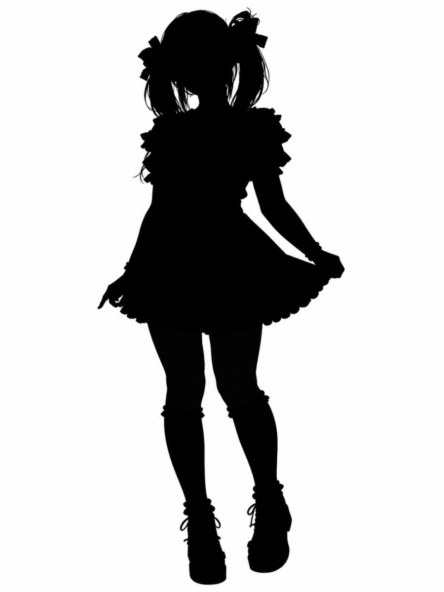 noranekomaid's tweet photo. チャッピーに輪郭切り抜いて貰ったら、ワイのシルエットめっちゃ可愛くて草。
つまり暗闇熟汚女装より全身黒ずくめの方が良いって事か… https://t.co/T9NsCn5m86