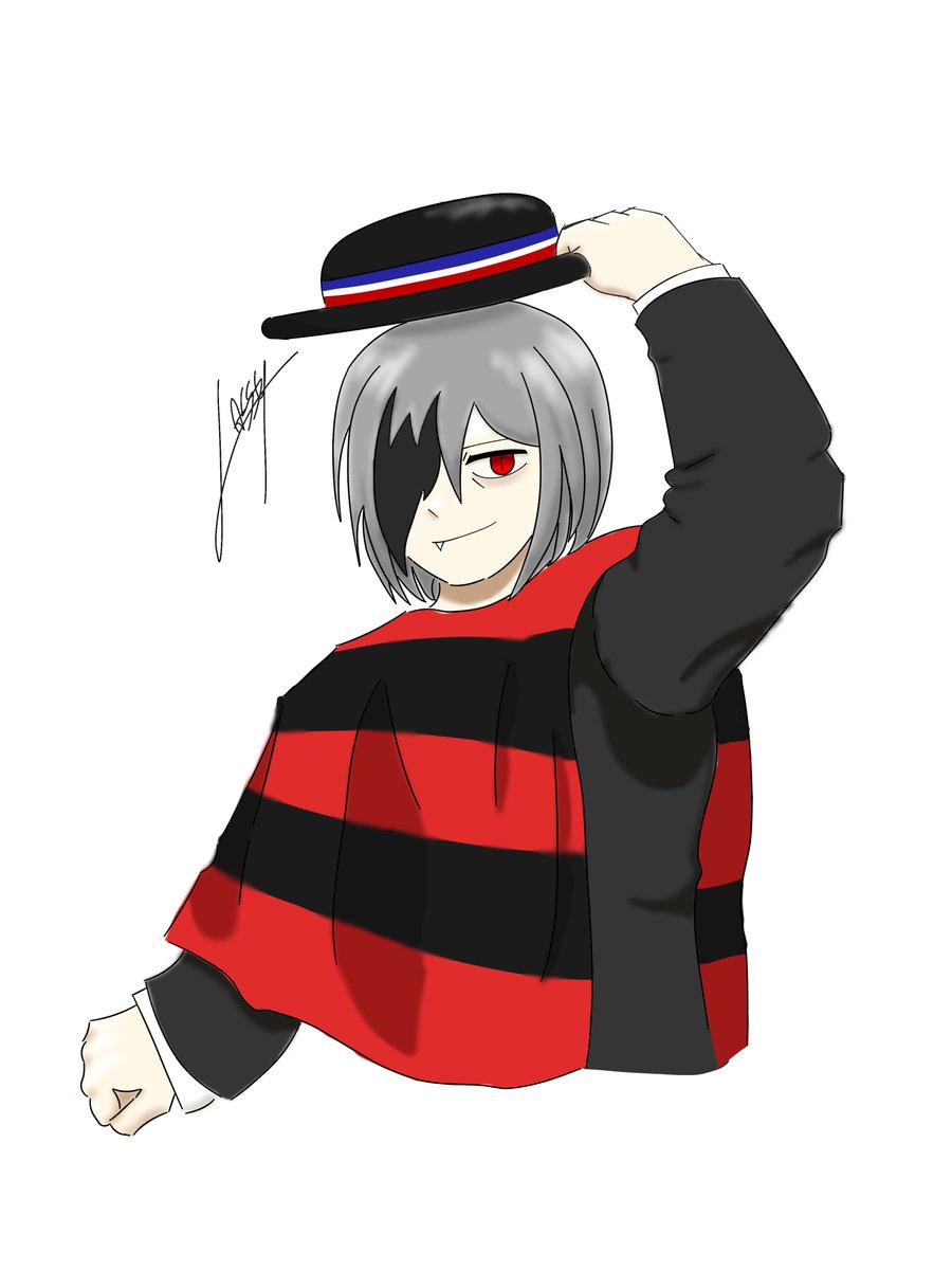 Grey_Fushenn's tweet photo. Un poco tarde pero aqui mi OC vestido de huaso #mha #ChileTeQuiero #oc https://t.co/RpgSpGTjQD