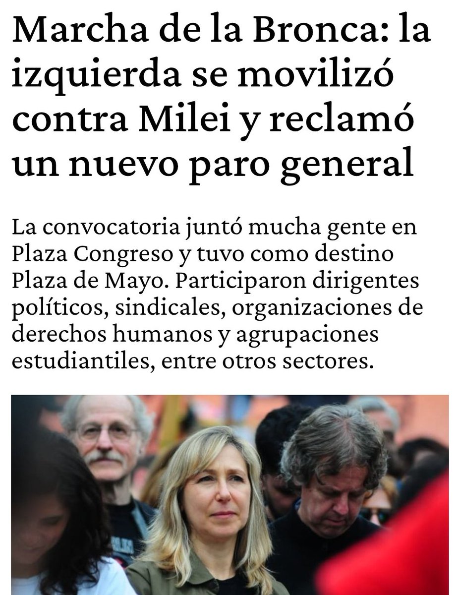 ResnicoffMartin's tweet photo. Bronca porque no pueden seguir robando
Bronca porque Argentina está saliendo de 100 años de socialismo.
Bronca porque ya no pueden engañar a la juventud.
¿Cuál es la única propuesta de los zurdos roñosos?
Un paro general!
Con eso seguro que salimos. https://t.co/QQp5CqfYpf