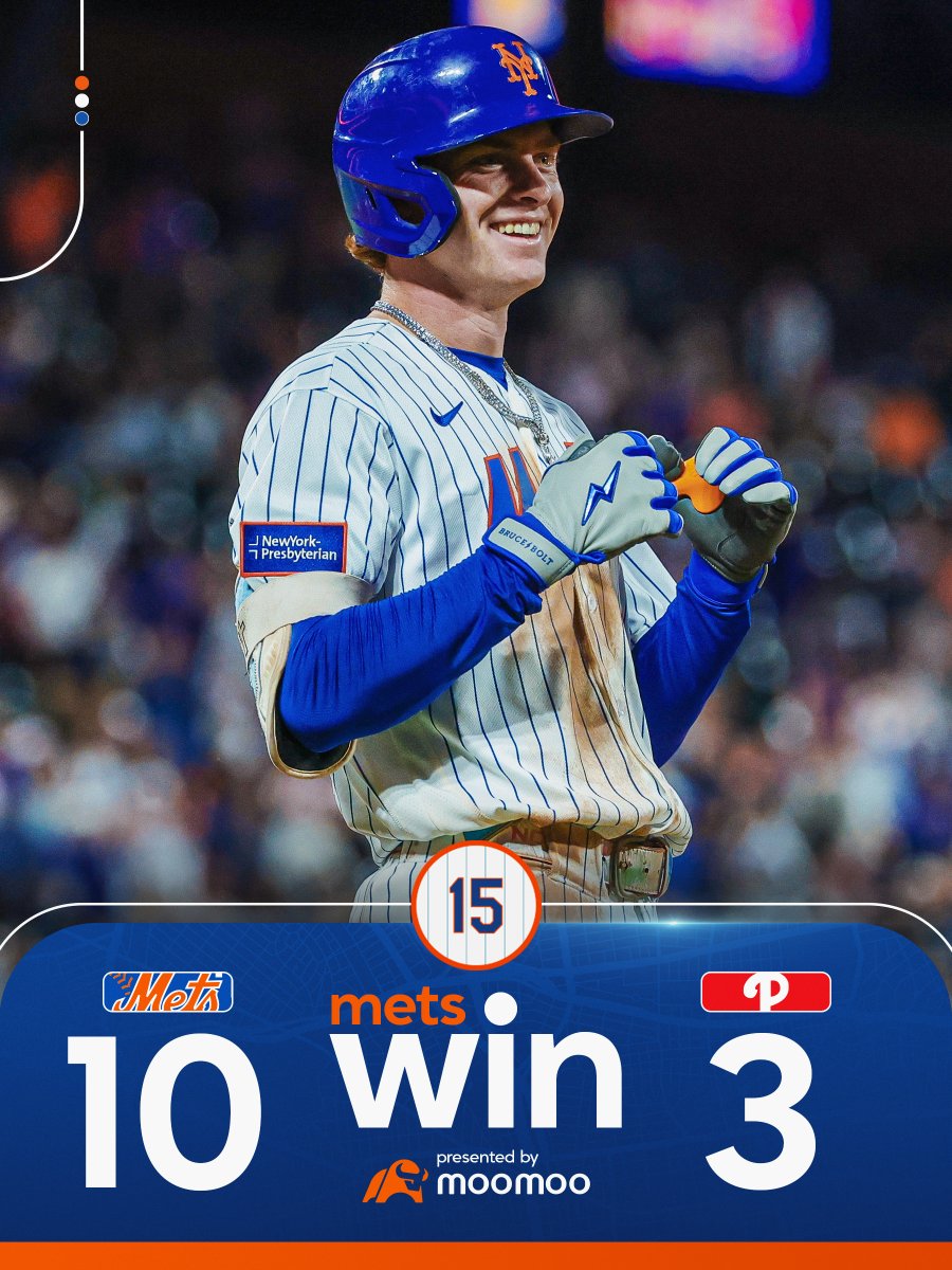 Mets's tweet photo. Beltrán Day W! 🤝 #MetsWin #LGM https://t.co/hfYYoe4mjA