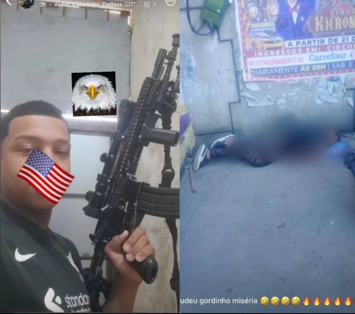 fantasma0285's tweet photo. Mais uma região onde traficantes do Comando Vermelho avançaram: a localidade conhecida como Biquinha, foi a bola da vez. Áreas da Taquara e de Curicica vêm sendo alvo de ataques frequentes do CV. Hoje, mais um integrante da milícia foi executado por criminosos ligados à facção. https://t.co/yTXlOSho9D