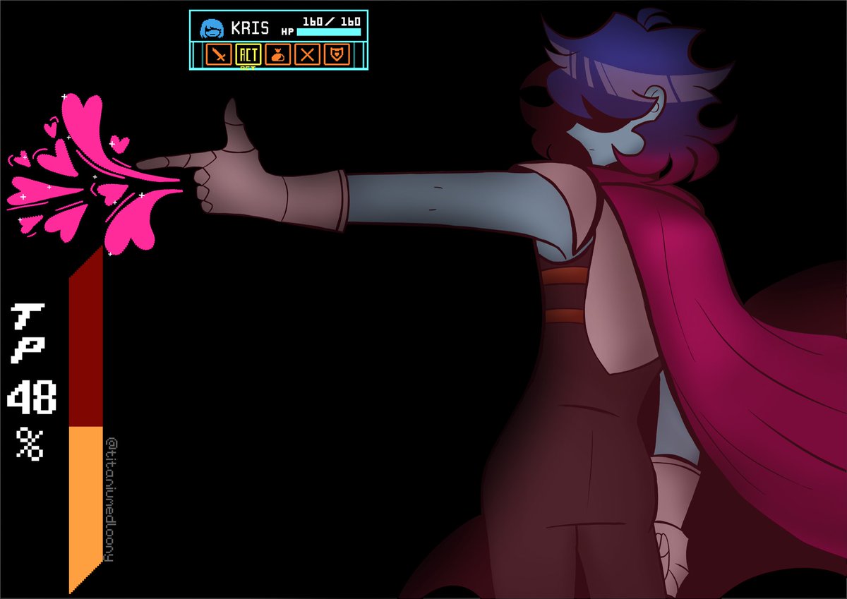 titaniumedloony's tweet photo. Kris fanart💙 I tried to save the lineart because I did some bullshit accidentally #deltarunefanart #krisdreemurr https://t.co/pMQSCyOan3