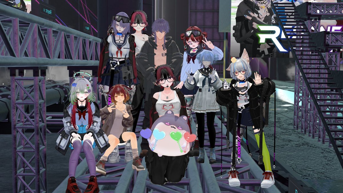 Hatto_VRC's tweet photo. メンバーとフレンドたちとぱしゃり！
#RESONEX https://t.co/Dihs4kjxn5