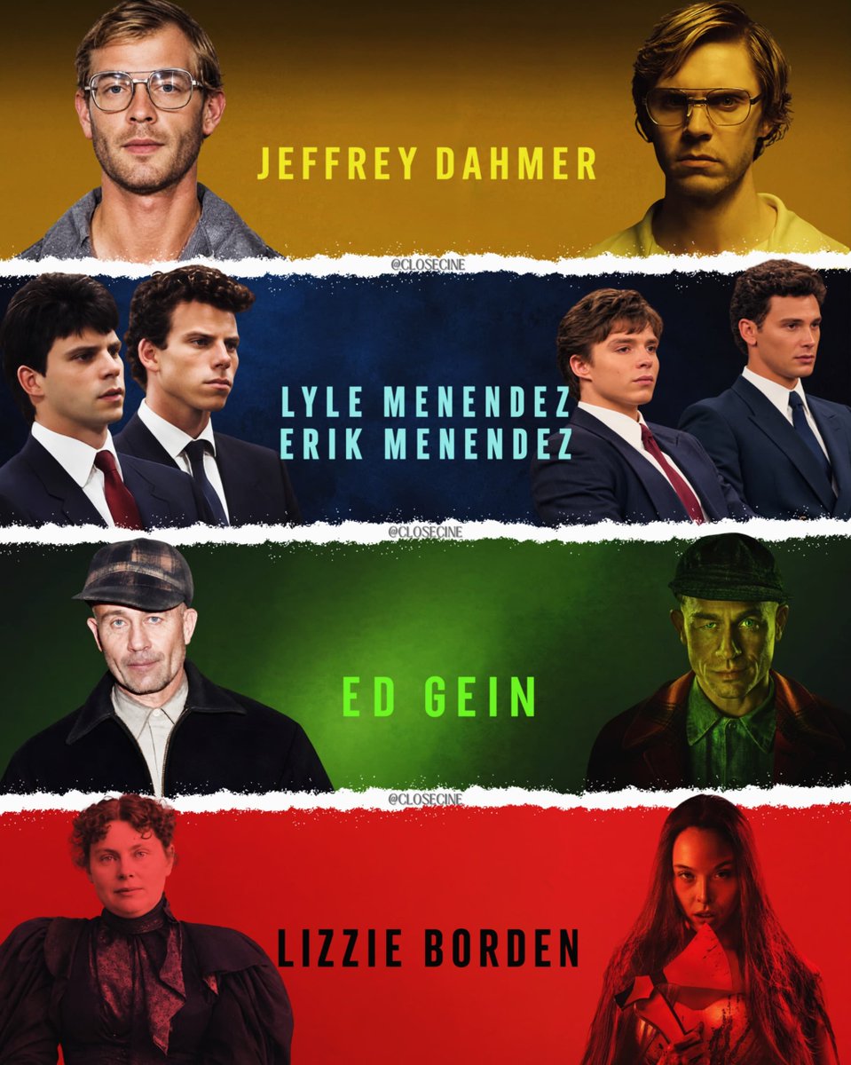 cinefandomtv's tweet photo. Which Part of Ryan Murphy Monster is the most peak 🤔 https://t.co/dt99stDC2P