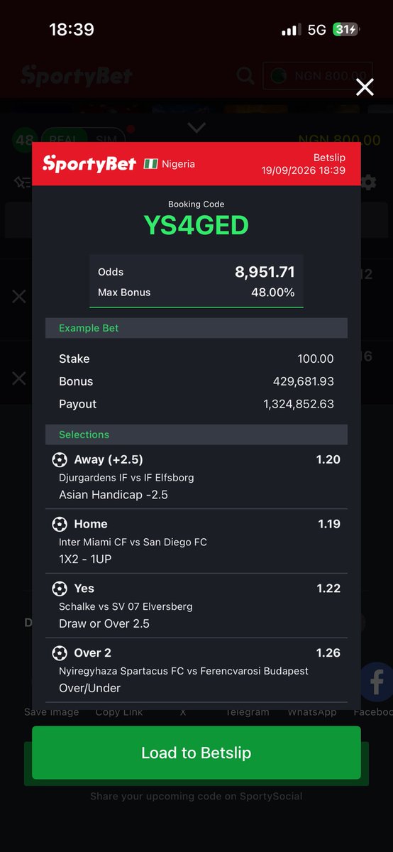 TobadoTips's tweet photo. YS4GED
Sunday Games only 
Well analyzed 🤲 https://t.co/9N5Kdvwqda
