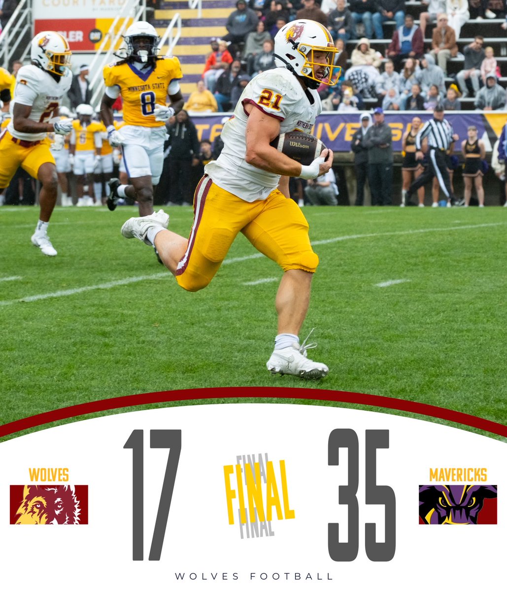 NSUWolves_FB's tweet photo. Final.
#gowolves | #northernstateu | #final https://t.co/C8HlZeZqxf