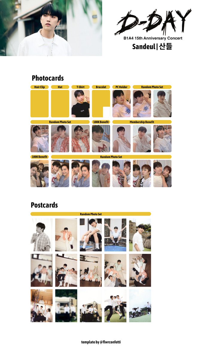 flwrconfetti's tweet photo. B1A4 | 비원에이포

"B1A4 D-Day" template

Merch • Pre-Order Benefits • Membership

updated: September 19, 2026

B1A4 포카 | 비원에이포 포카 

#B1A4 #CNU #Sandeul #Gongchan https://t.co/x7iJzq6ZDm