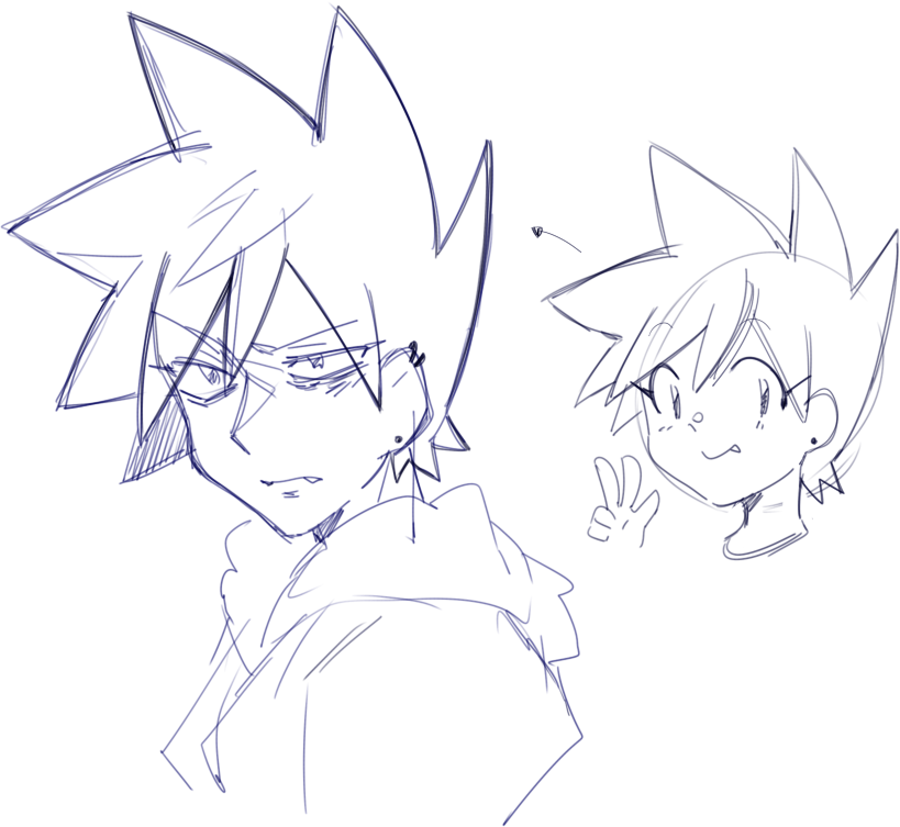 PemebiChan's tweet photo. Unos doodles de Green porqué es mi hijo favorito (Lo siento Red) https://t.co/cvzRNV8Ble