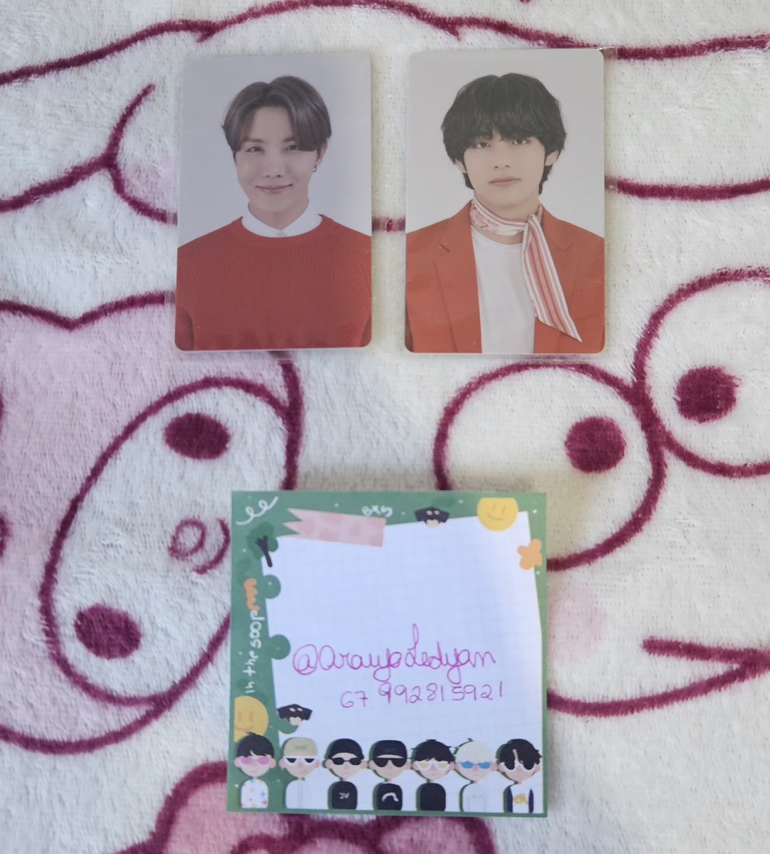 Araujoledyan's tweet photo. @tradingcardkpop @trocaevendabts @BtstradeBR @helpkpopvt https://t.co/3Ez7xb2WRZ