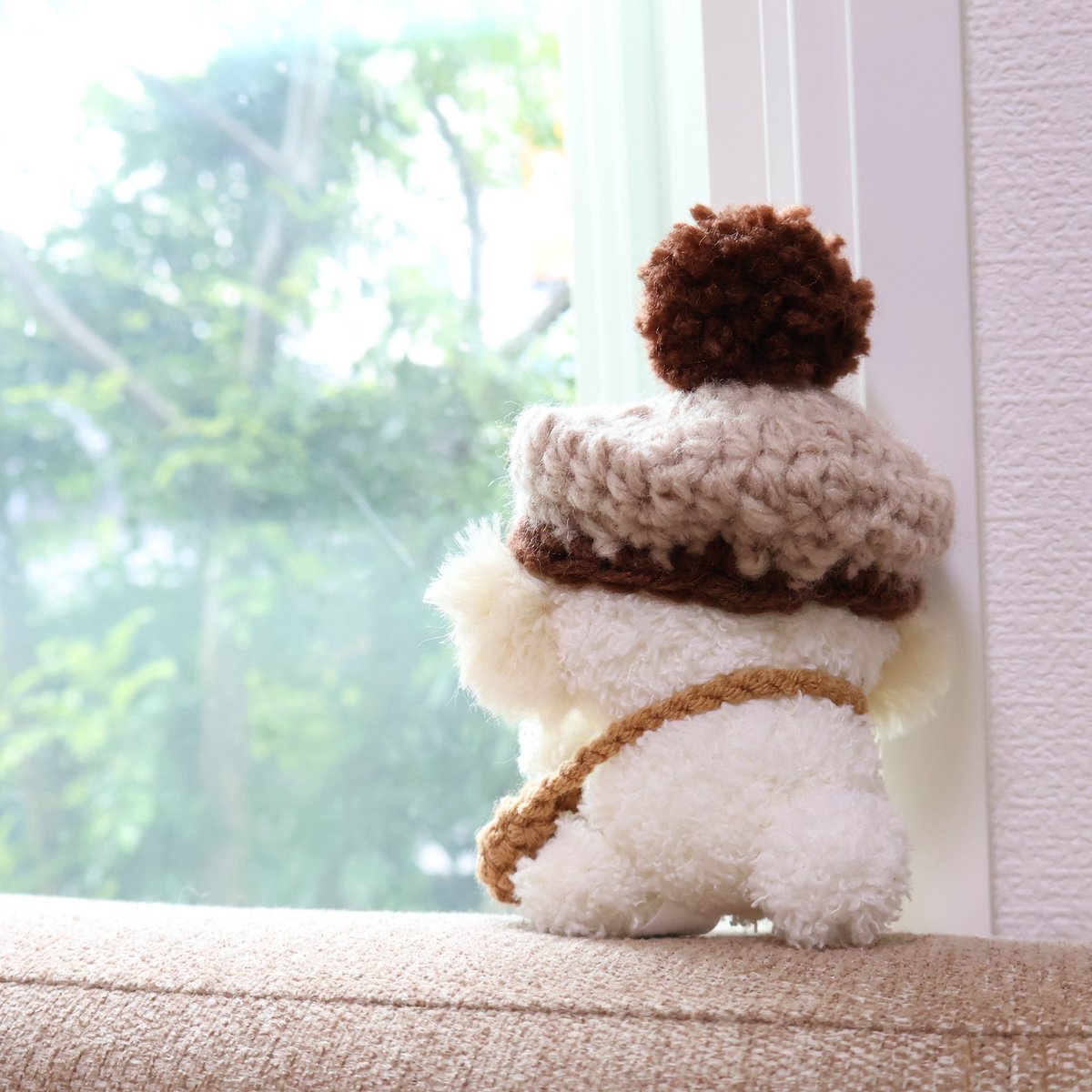 mofumofu620's tweet photo. ぬーしー！おでかけしよう！
え？たいふうくるの？
…おのれたいふう

#ぬい撮り #ぬい活 #じょせまる https://t.co/yhrkBcSlzm