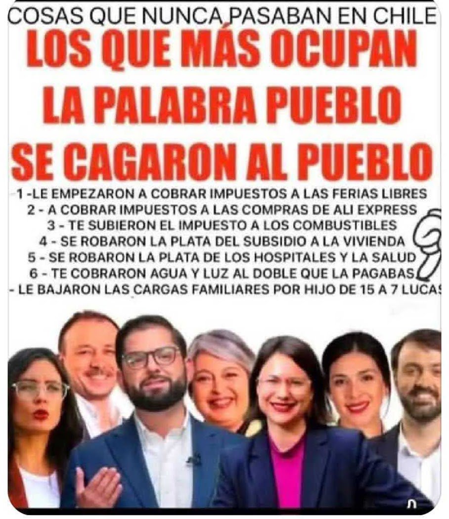 invermel's tweet photo. JAMAS VOTARIA POR ESTAS GARRAPATAS DE IZQUIERDA https://t.co/g2etby44mN
