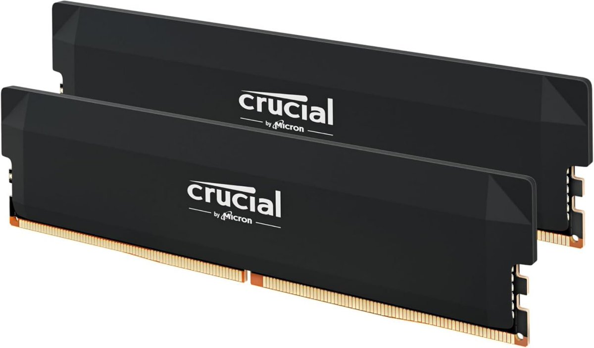 YoiYooy's tweet photo. RAM 32GB Kit (2x16GB) DDR5 6000MHz

السعر: 1,655 ريال

البائع: امازون المانيا
والشحن مجاني شامل رسوم الجمارك والضرائب لمشتركي برايم 

🔈 الكمية على وشك الانتهاء 

الرابط 
https://t.co/bDByfP7FVe https://t.co/Y1tGi719wC