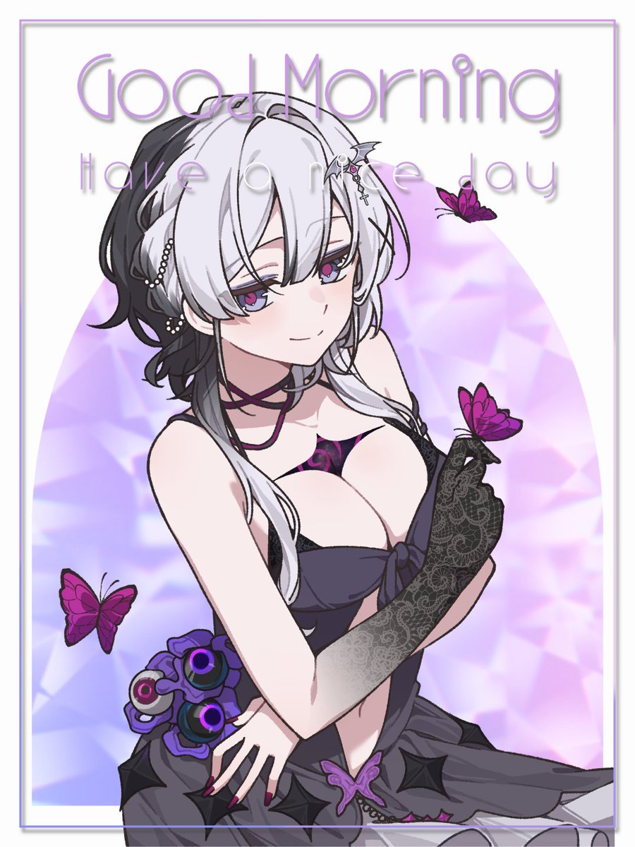 syruuu_vtuber's tweet photo. 早安大家! 
今天天氣很好窩 很適合出門走走晃晃呢～
( 平常在家都要待到發霉了👾 )

美圖支援 ( @bkmeow_ )
ᴀʀᴛ #SYRU_art

#おはようVtuber #新人vtuber #Vtuber準備中 https://t.co/1RwCGmJL3H