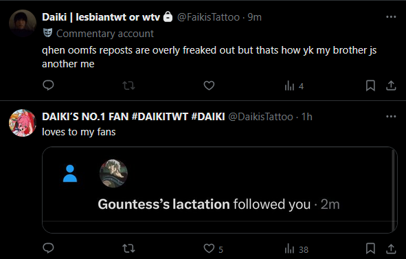 nicoyanine's tweet photo. @FaikisTattoo my timeline is all daiki https://t.co/9auEfy0fkb