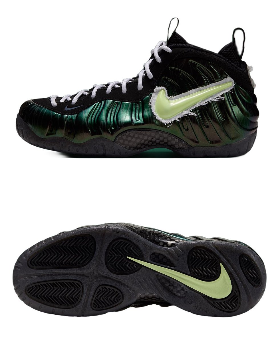 ComplexSneakers's tweet photo. The Oregon duck gets mummified in the Nike Air Foamposite Pro 🦆

An official look at the “Mummy Ducks” Nike Air Foamposite Pro expected to drop this fall, what are our thoughts? 

📸: @sneakermarketro https://t.co/TtG9qoCaIJ