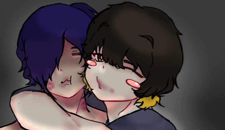 hioripegger's tweet photo. Drew my friends yumeship🥶!! #megurubachira #bachirameguru #bluelock https://t.co/ppulB9JNEd