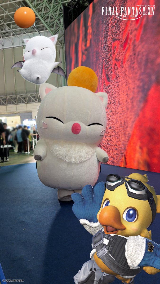 squareenix_jp's tweet photo. ◤#スクエニTGS 4⃣日目開幕◢

一般公開日が2日目がスタート！
あいにくのお天気ですが、足元にはお気をつけてお越しくださいね🙌

期間限定ARフレームも実施中👇
https://t.co/Y4i4A387av

🔗TGS特設サイト
https://t.co/SLpLuJzq1y https://t.co/qK6gwUhXBd