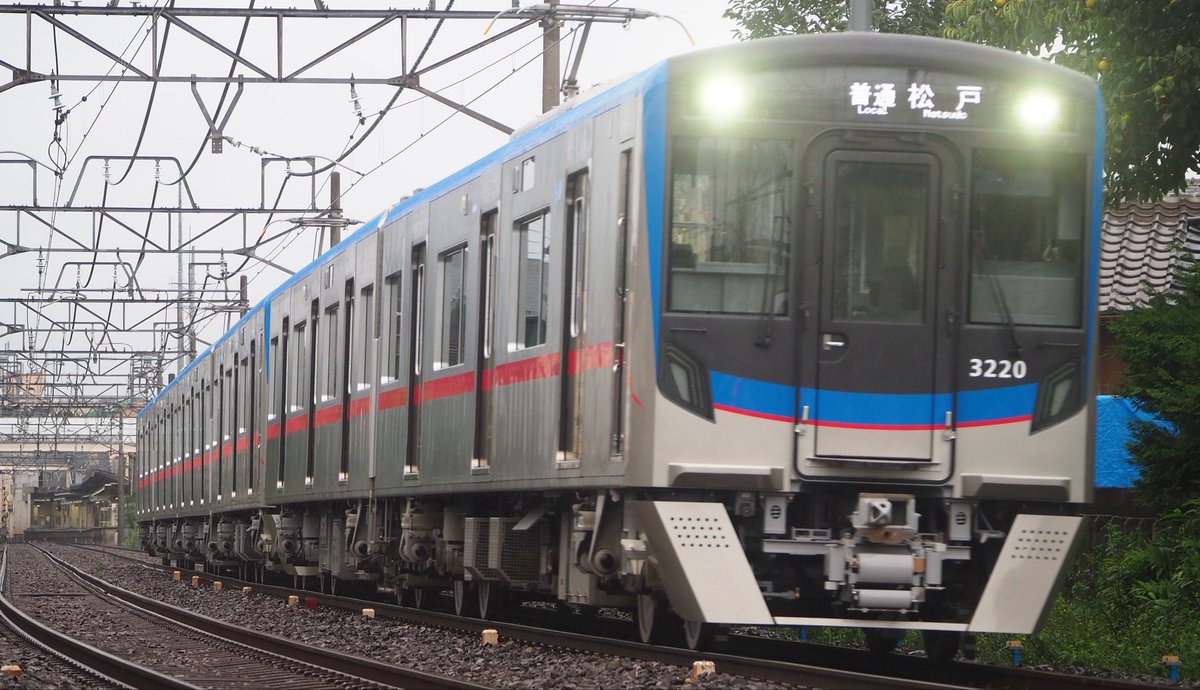 Misotetsu_3020's tweet photo. 2026.9.20
12レ,13レ 京成3200形3220-3219F+3232F(普通松戸,普通京成津田沼)

既報通り、本日より松戸線に3200形が営業運転開始！
新たな松戸線の時代が幕開けしましたね〜 https://t.co/vtLp11v3vu