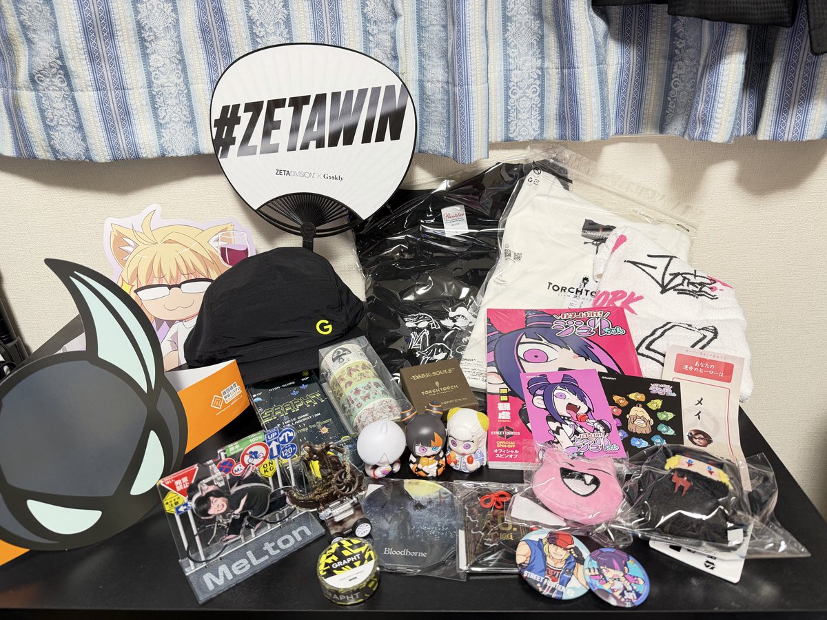 Touques_enjoy28's tweet photo. 昨日のTGSの戦利品！
1番はメルトン！ https://t.co/ShMzA3Pw6g