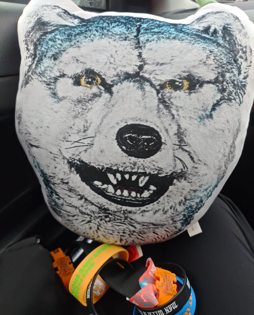 yacchin79's tweet photo. 車移動のお供です🐺💕 https://t.co/1xj2tXw9KG