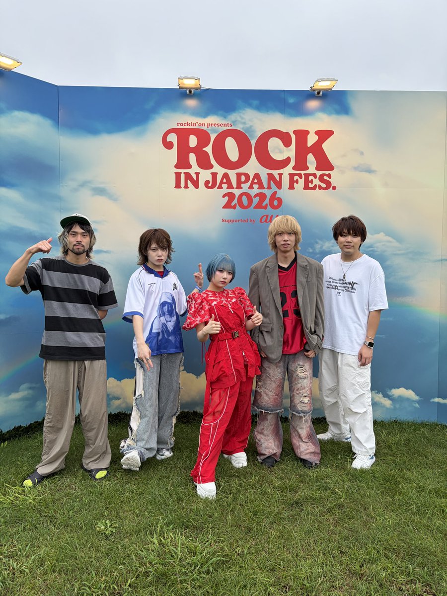 hisashimohb's tweet photo. ROCK IN JAPAN FES 2026
NOMELON NOLEMON
サポートさせていただきました！🥁

雨も気持ちよく、晴れ間も見え
ナイスでした！

#ロッキン
#ノーメロ
#NOMELONNOLEMON https://t.co/ZeHPr4Z4kc