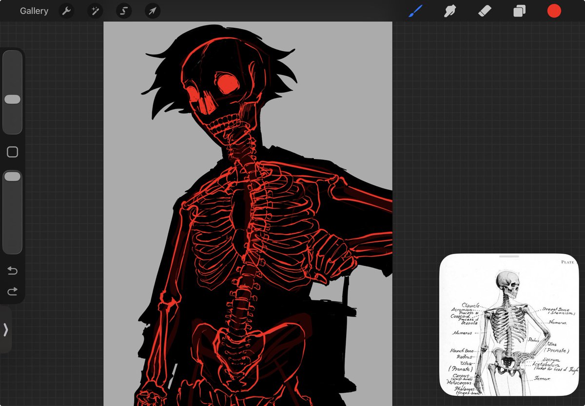 laz_262's tweet photo. how my decayed ish bones animation trend is going 🫩 https://t.co/293tvr1uao