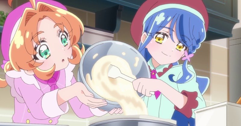 Ash_precure's tweet photo. くれあさん
①パティシエ
②探偵
③プリキュア
④高校生　NEW

で属性過多すぎて、倒れないか心配。
#precure https://t.co/fkA1uuSit4