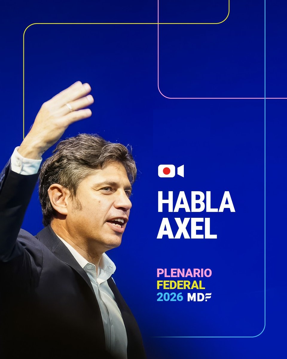 mdfescobar's tweet photo. Compañeros y compañeras
En el cierre del Plenario Federal del @MOVIMIENTODAF , habla @Kicillofok para toda la Argentina 🇦🇷 .

Link de transmisión 👇
 https://t.co/ZrFNEKKPDM https://t.co/gWc2twUYhK