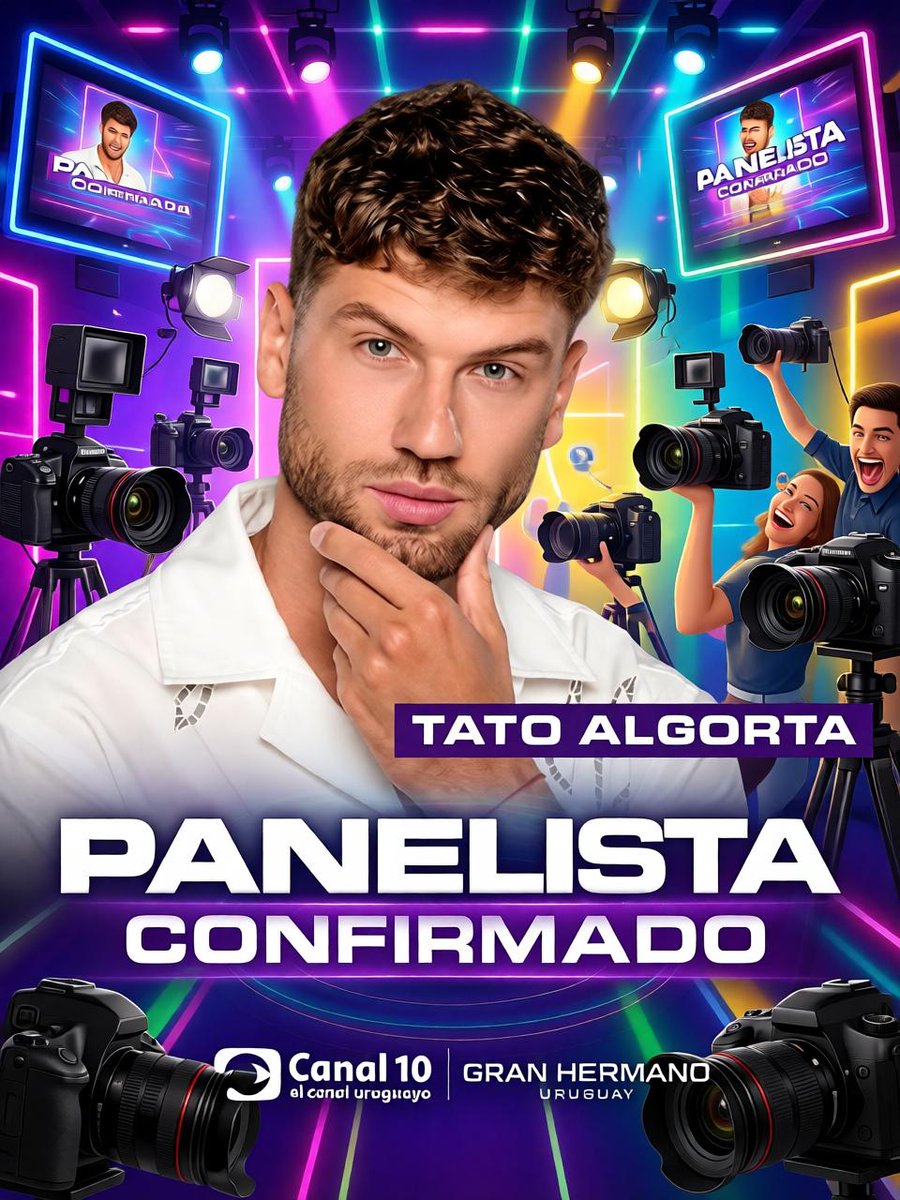 mariohawca's tweet photo. Nuestro querido @TatoAlgorta confirmado para #ANALISTA en #GranhermanoUruguay 1era temporada @canal10uruguay estaremos alli para apoyarlo #VamosTATOqueEsAhora !! #TatoNeta #TRIDENTE #OnlyTato #GranHermano #EspiandoLaCasa https://t.co/FgILvtIqS6