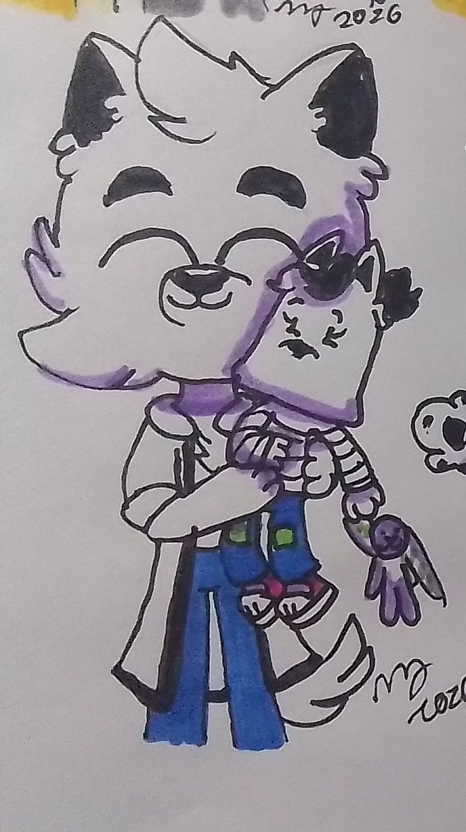 MartysArtFolder's tweet photo. Más doodles de mi versión lobita campanita🛎🐺 https://t.co/To7k0igNKX