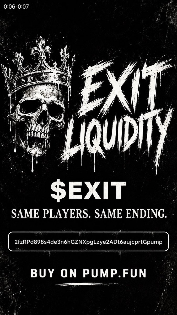 ExitLiqToken's tweet photo. https://t.co/JvtSNFXzqM