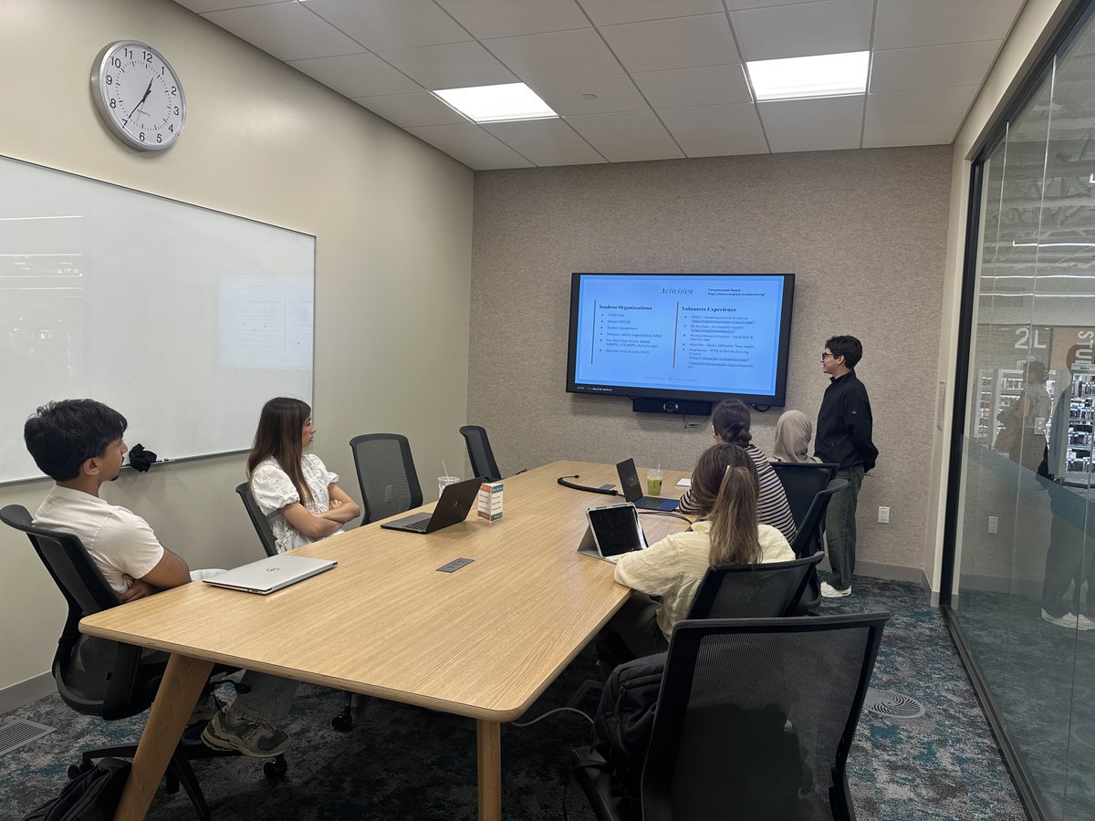 ClinEdPulse's tweet photo. Our ClinEdPulse interns recently gathered at the Frisco Library for an interactive Resume & Personal Branding Workshop! Together, we refined resumes, highlighted experiences, and learned how to showcase our skills effectively.

💡At ClinEdPulse, we’re proud to support our interns’ professional growth as they build the skills to make a meaningful impact in healthcare. 

🌐 Explore more: https://t.co/LpuaZ4rVDM

#ClinEdPulse #MedicalEducation #ProfessionalDevelopment #HemeHub #EndoExpertHub #ResumeWorkshop #Healthcare
