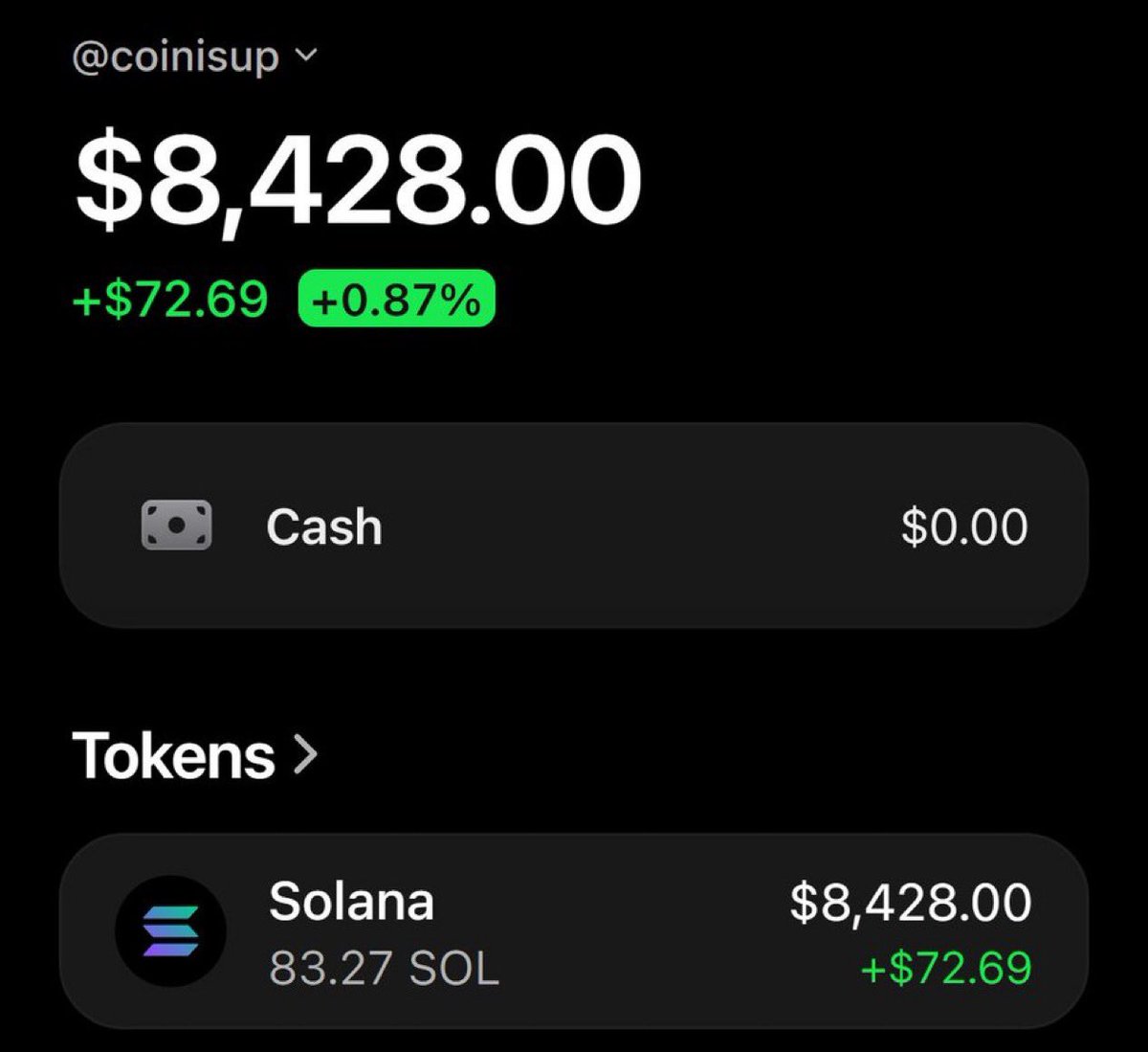 coinisup0's tweet photo. Really want to start the {sol:1} to 1000 $SOL Challenge again

Last time we did it in 5 days and 100 people followed along

Let's see how many will join this time

Comment "Me" if you're interested

Starting the next few days, turn on the "🔔"! https://t.co/lyHDAItWQx