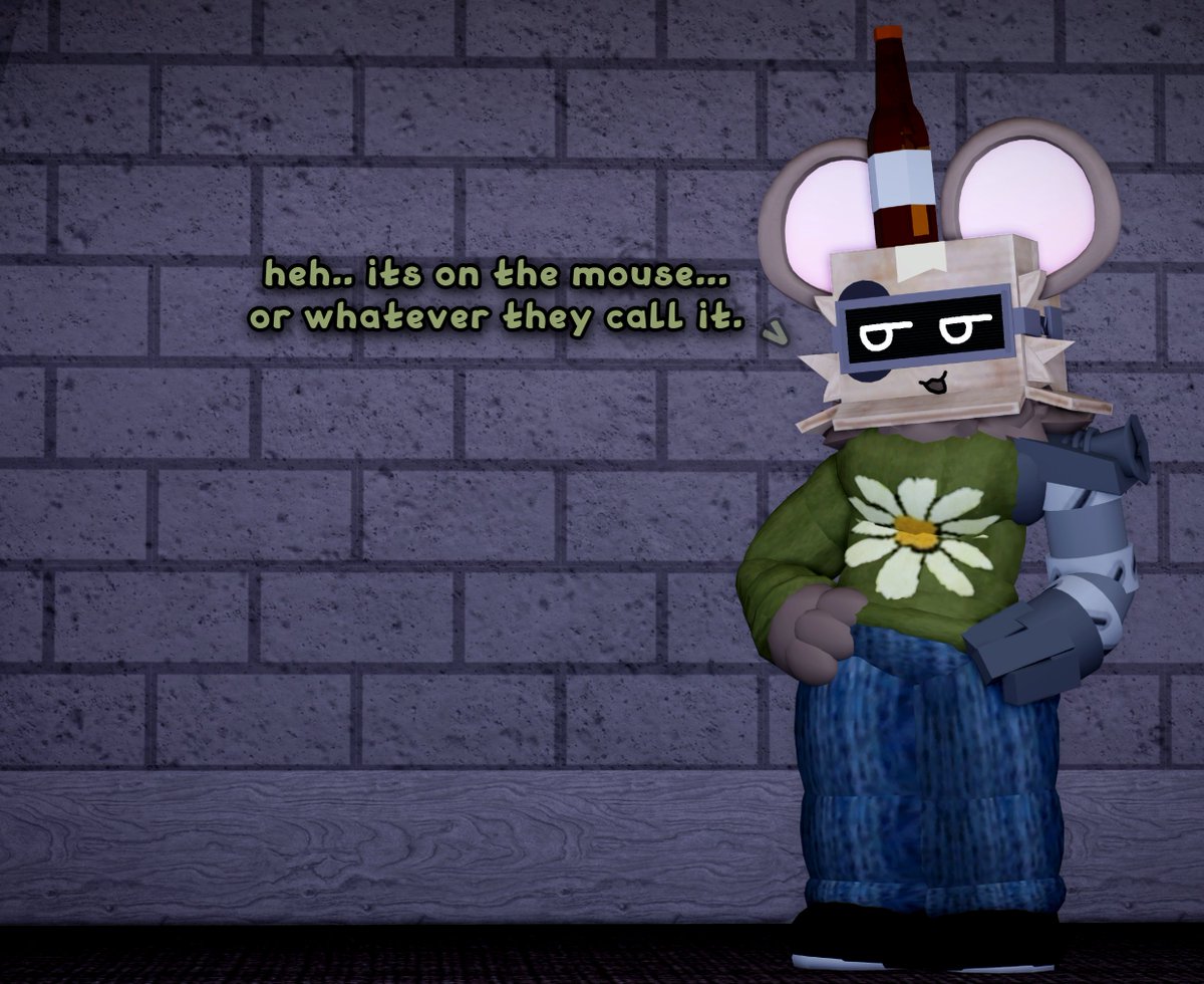 Bloxidal's tweet photo. its on the mouse
#robloxGFX #robloxfurry #boxhead https://t.co/yFdj6sS4fM