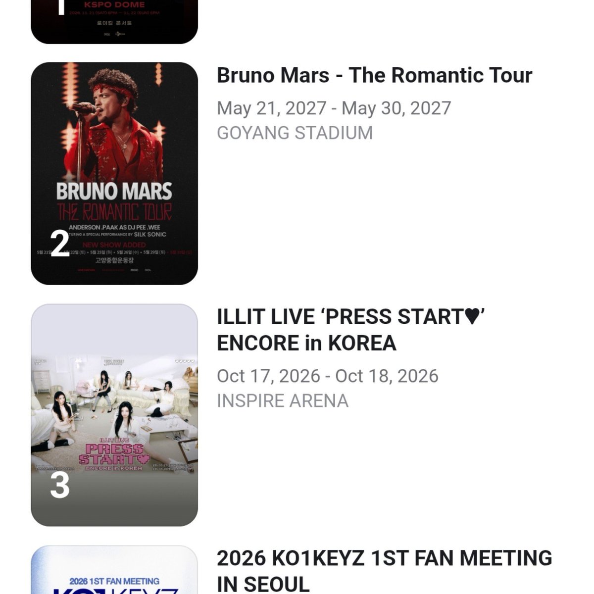 kkuracardcapter's tweet photo. Eu quando acredito em fake news 

ILLIT LIVE 'PRESS START♥︎' ENCORE in KOREA ranks at #3 among the best-selling concerts on NOL World.

*General sales began less than 24 hours ago. https://t.co/V2iuiKaM2F